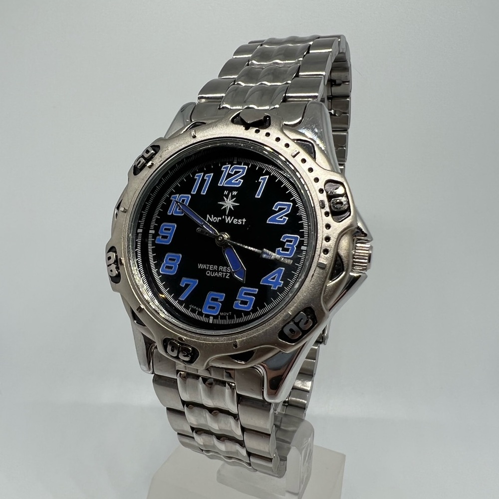 Black/Blue Number Nor’West Watch